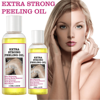 Peeling Oil Dark Skin Strength Yellow Peeling Oil Strong Peeling Oil Skin Brightening ( Pack Of 2 )